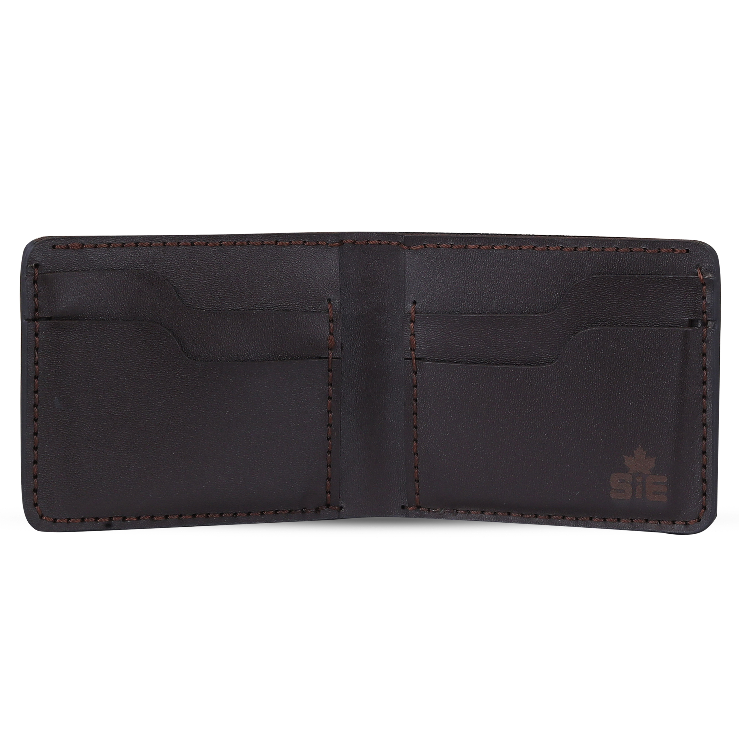 Handmade Bi-Fold Soft Leather Wallet in Black – Premium Men’s Wallet by Sialkot Import Export